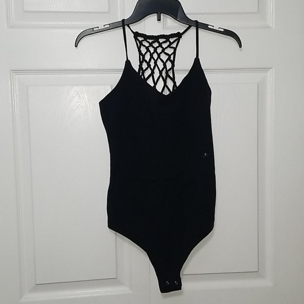 Women's ABERCROMBIE Black Body suit